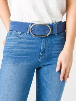Frame Women's Grand Oval Buckle Belt