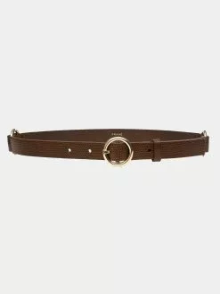 Frame Le Petit Triple Circle Chocolate Lizard Belt