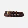 Frame Women's Leopard Twist Belt