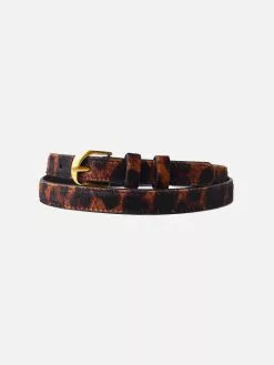 Frame Women's Leopard Twist Belt