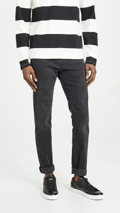FRAME L'Homme Slim Fade To Grey Denim Jeans