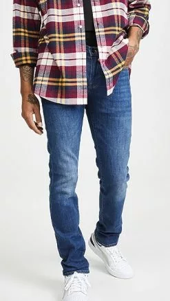 FRAME L'Homme Slim Denim Jeans In Verdugo Verd Wash