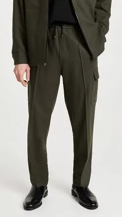 FRAME Flannel Travel Cargo Pants