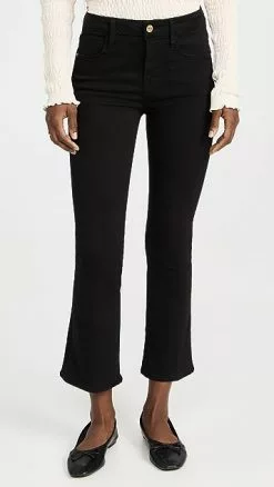 FRAME Le Crop Mini Boot Jeans