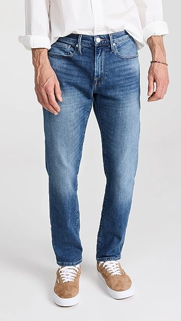 FRAME L'Homme Slim Crop Jeans - Image 7