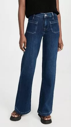 FRAME Le Bardot Wide Leg Jeans