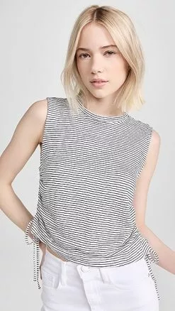 FRAME Side Cinch Muscle Tee