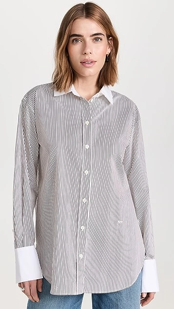 FRAME The Oversized Shirt - Image 7